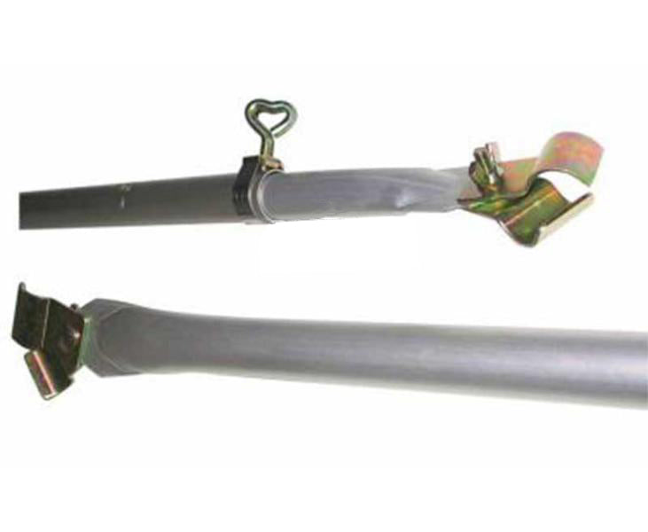 Spanstaaf/daksteunstaaf staal 70-120cm, 2 delen