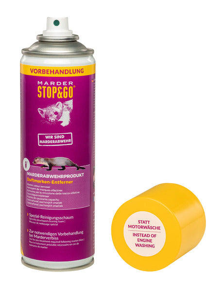 Marder STOP&GO Dutftmarkenentferner voor kunststof, rubber en lak, 300ml.