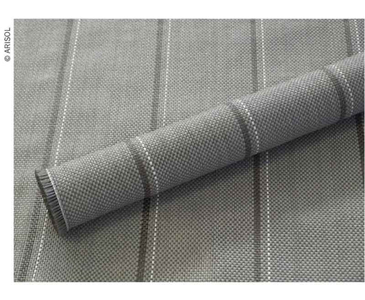 Tenttapijt Arisol Standart, grijs B250xL300cm, gestreept, 300g/m2