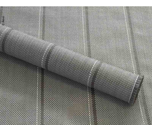 tenttapijt Arisol donkergrijs 3x5m, Incl. zakje, clips + pinnen