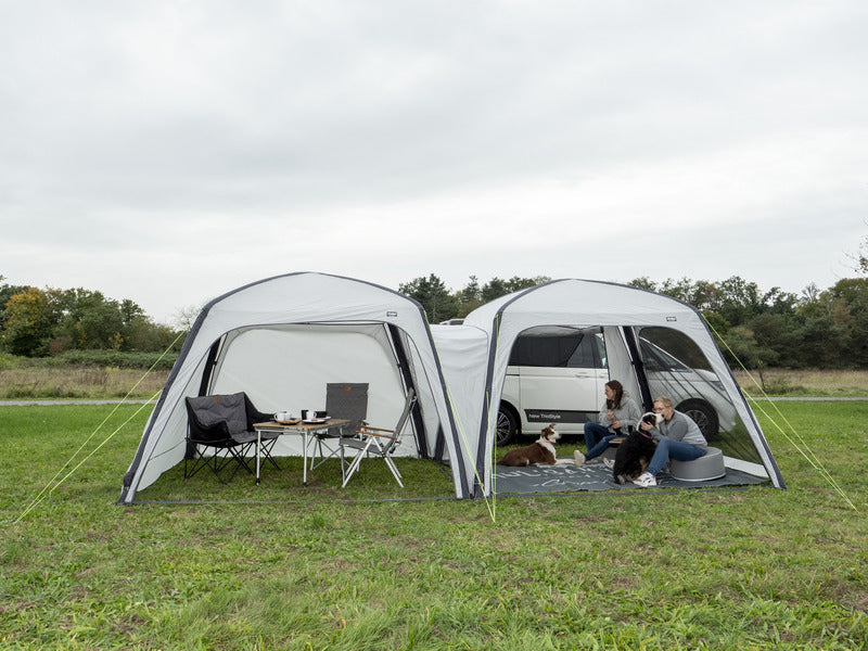 Weerbescherming voor luchtpaviljoen Linosa 350