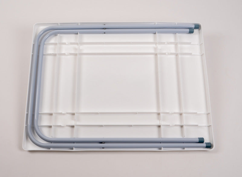 Campingtafel Eva 80cm x 60cm x 62cm/50cm - staal 19mm x 7mm - Camp4