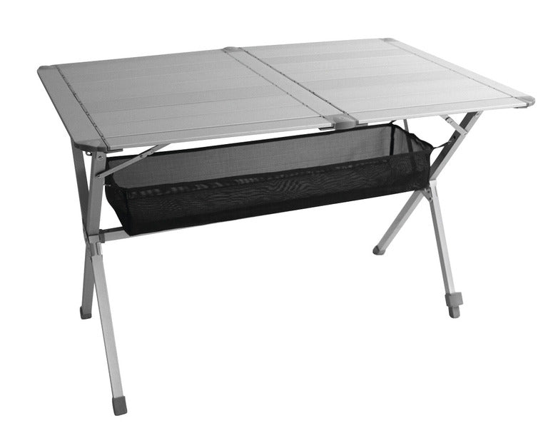 Aluminium roltafel, campingtafel Titan Space 2