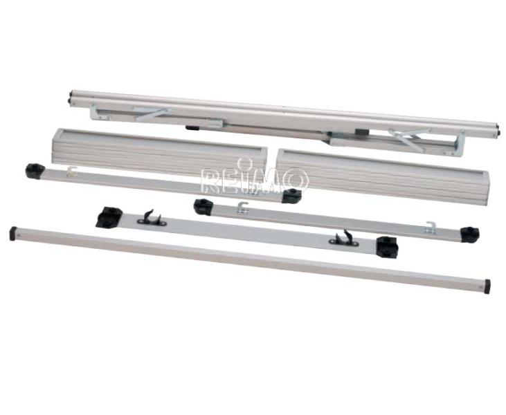 Aluminium roltafel, campingtafel Titan Space 2