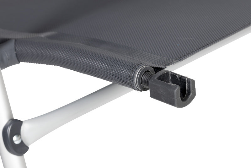 Macaya – Aluminium beensteun met frame van ronde buizen