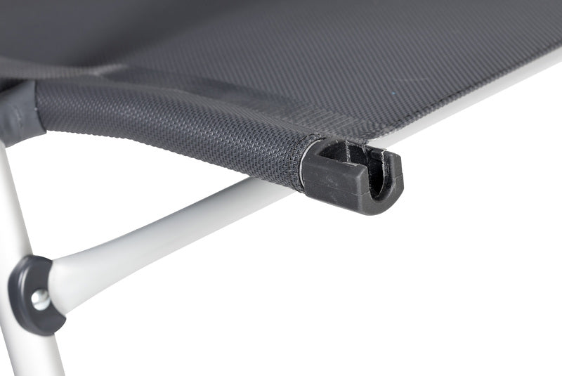 Macaya – Aluminium beensteun met frame van ronde buizen