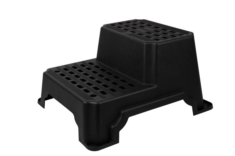 Dubbele trede XL van kunststof, L70xB60xH37 cm, tot 150 kg
