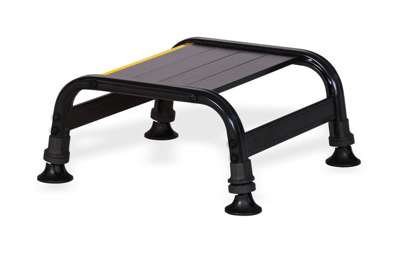 Enkele trede, aluminium, belastbaar tot 200 kg
