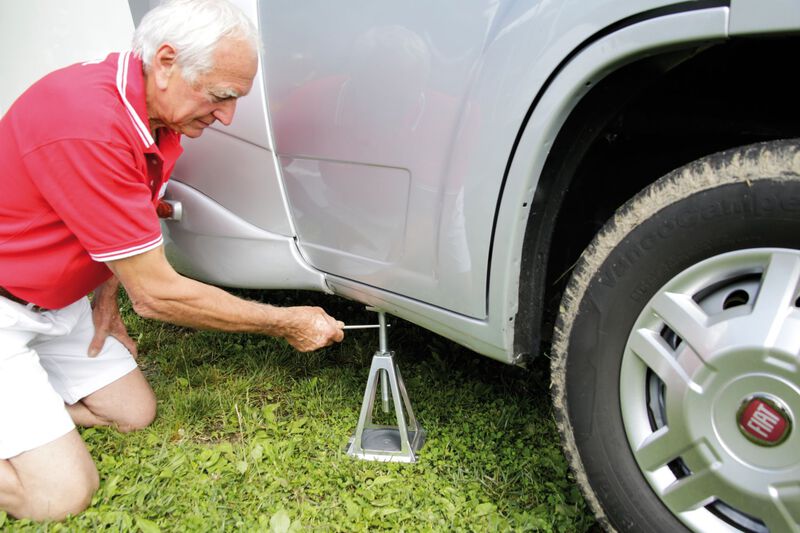 Fiamma caravan steunframe aluminium - 4 stuks