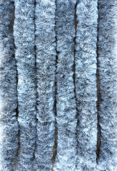 Flauschvorh.56x205 Grijs