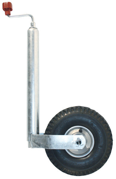 Steunwiel 260x85 D48mm, luchtwiel