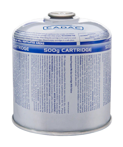 CADAC-schroefgaspatroon - 500 g butaan/propaangasmengsel - 500 g.