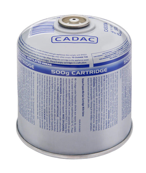 CADAC-schroefgaspatroon - 500 g butaan/propaangasmengsel - 500 g.