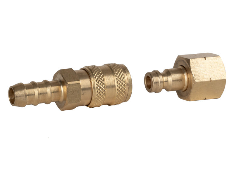 Plug-in koppeling 30 mbar - 1 x male, 1 x female aansluitingen