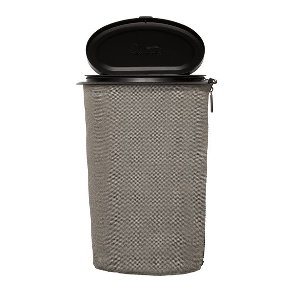 Flextrash vuilnisbak, 9 liter, grijs