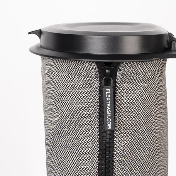 Flextrash vuilnisbak, 9 liter, grijs