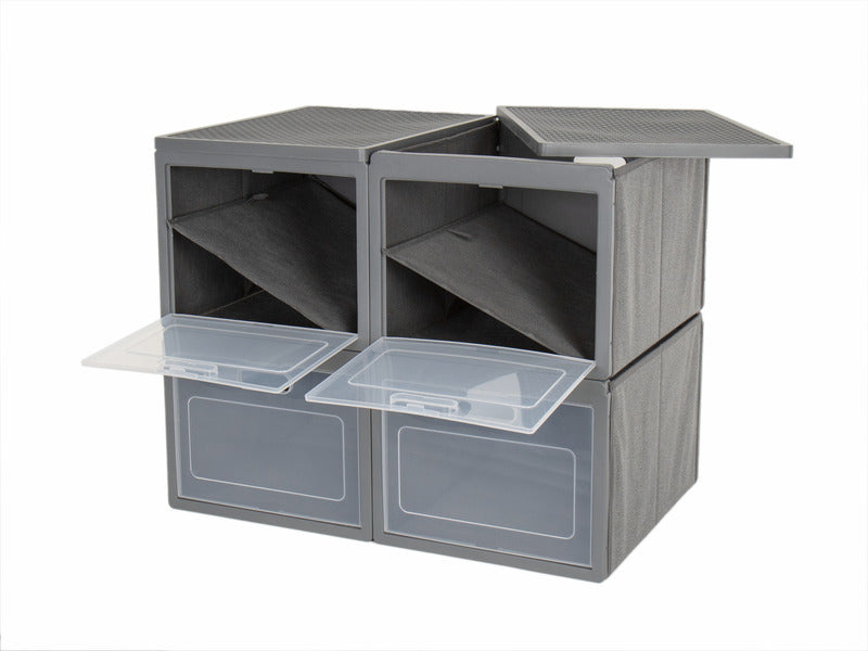 Opvouwbare locker Box 4 - Campinglocker met 4 compartimenten