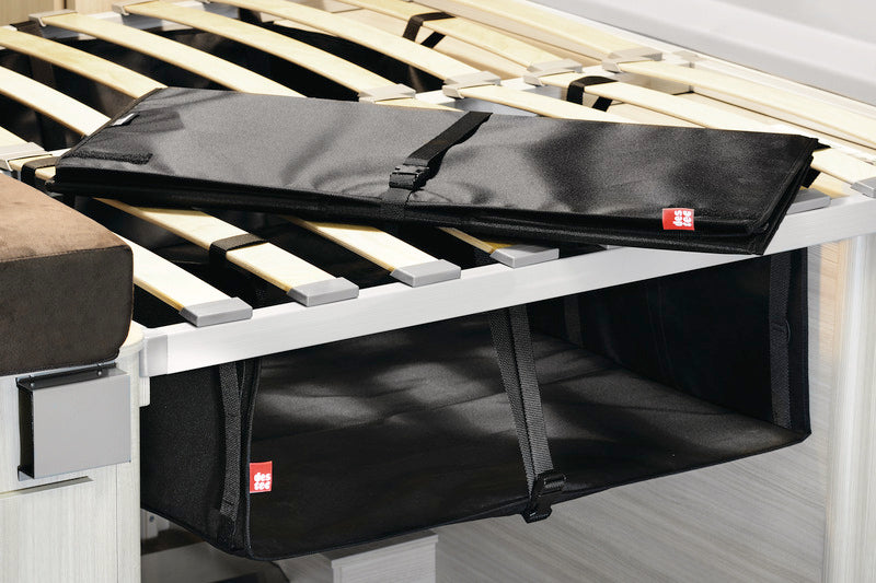 Zoombox 1, De opbergbox onder het bed, Hoogte: 20-38cm, Breedte: 75cm