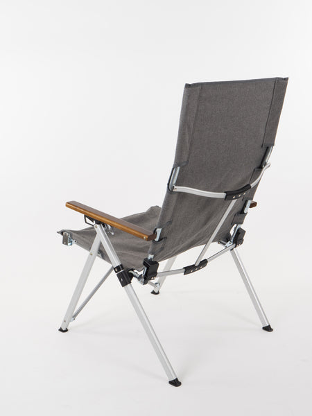 Vouwstoel Joplin 4-voudig verstelbare rugleuning/ aluminium