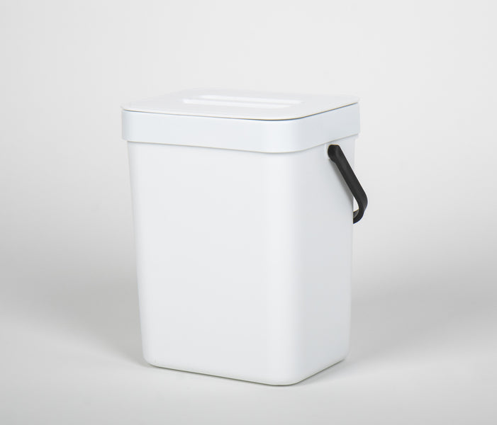 Mülleimer 3 Liter Wit