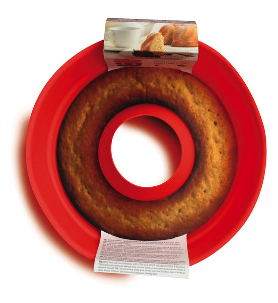 Siliconen bakvorm voor camping oven Omnia Ø22,5cm
