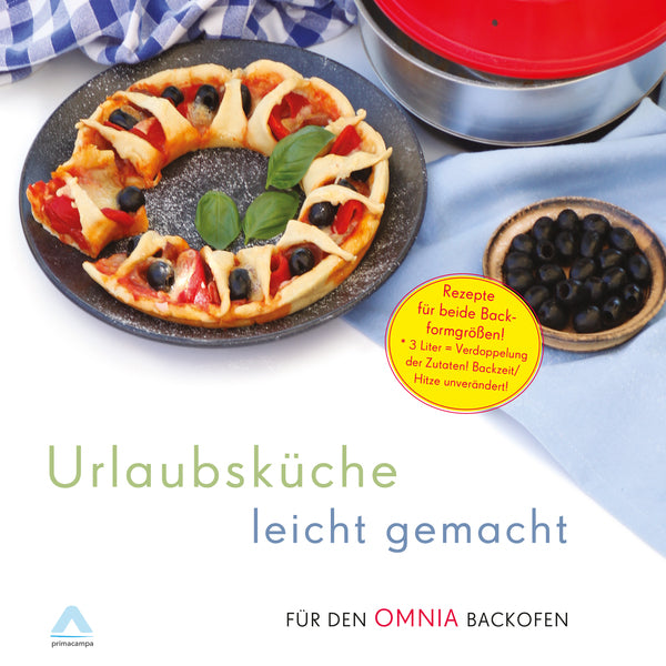 OMINA kookboek - vakantiekeuken gemakkelijk gemaakt, 50 recepten, m 108 pagina's