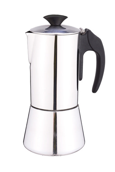 Espressomachine DeLuxe, roestvrij staal, 6 kopjes