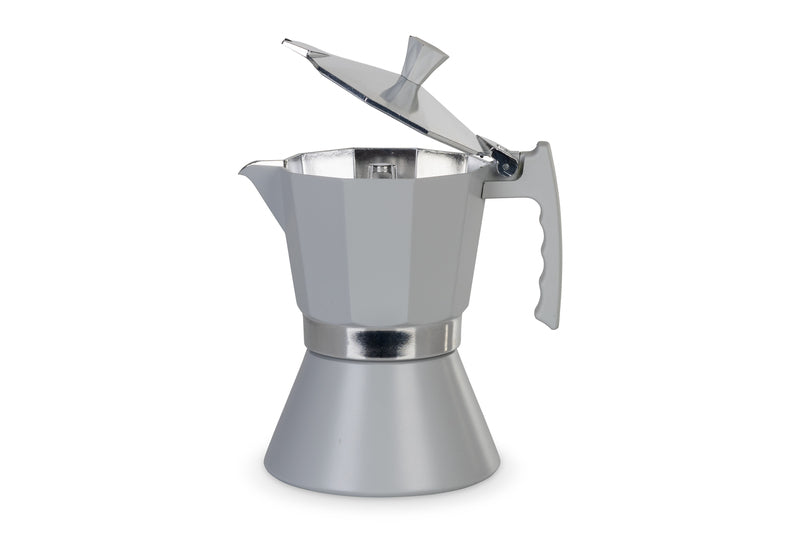 TRENDY 6-kops espressomachine voor op vakantie