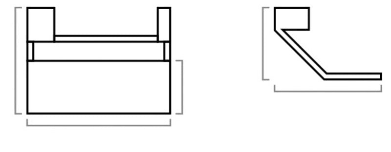 12V trede 55 cm