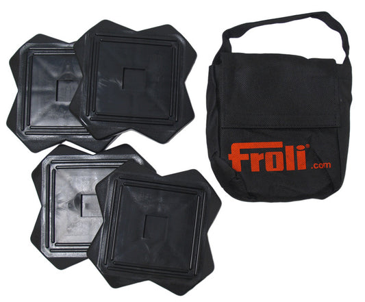 Froli-ondersteuningsplaat set, 4 stuks