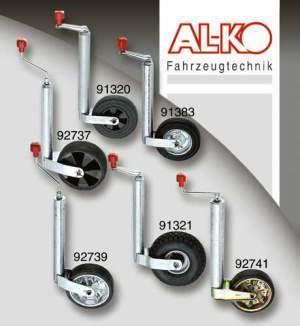 Steunwiel 200x50, D48 mm, massief rubber