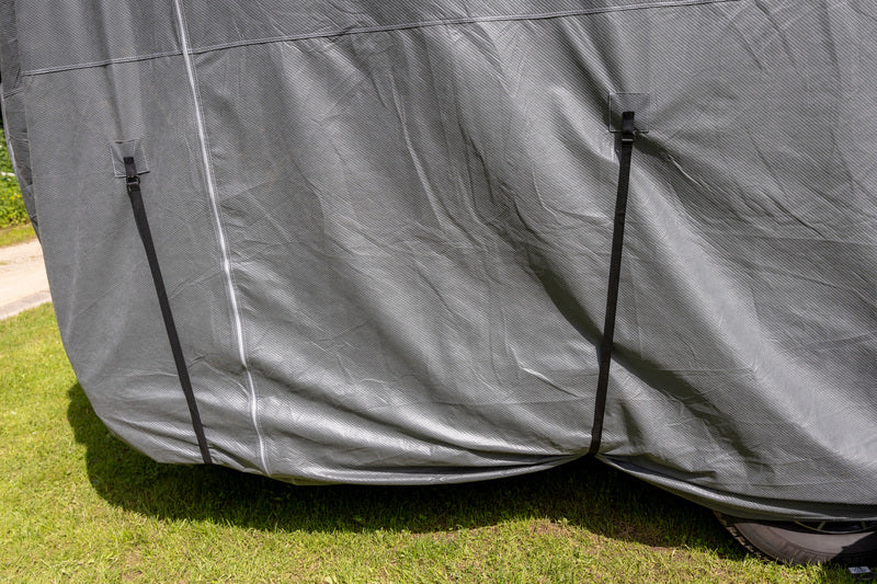 Caravan beschermhoes 700x230x220cm, grijs