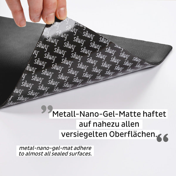 Metalen Nano-Gel Mat - Zwart