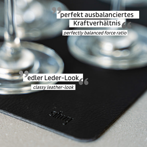 Metalen Nano-Gel Mat - Zwart