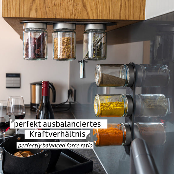 Fine Food Magnetic Glasses Zwart & CLASSY 192 ml