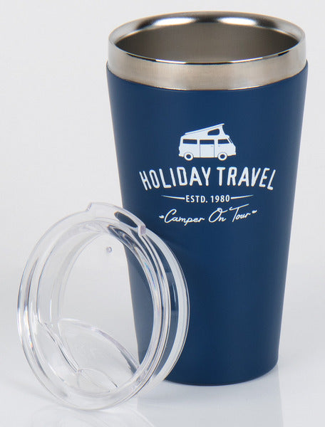 HOLIDAY TRAVEL - Roestvrij stalen Vacuümbeker met deksel