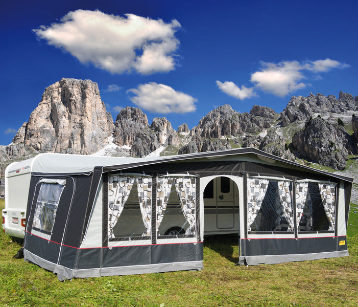 Caravan tentstokken glasvezel voor Ancona tent maat 15-16
