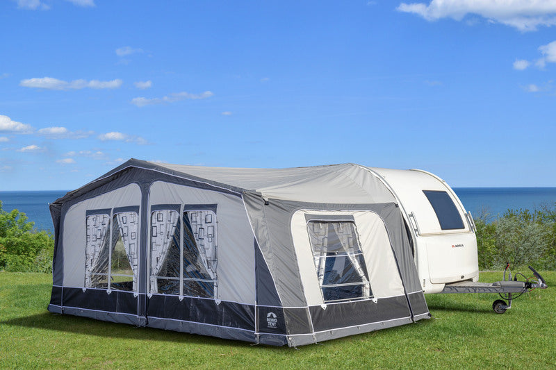 Traditionele caravanvoortent PALERMO - maat 12 (926-950cm)