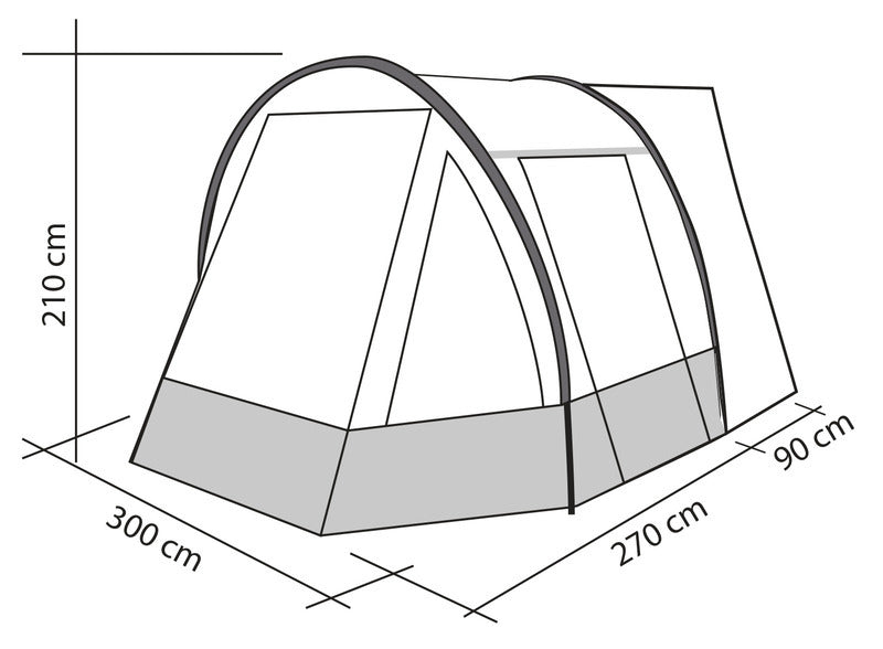 RE-TENT Busvoortent TOUR EASY