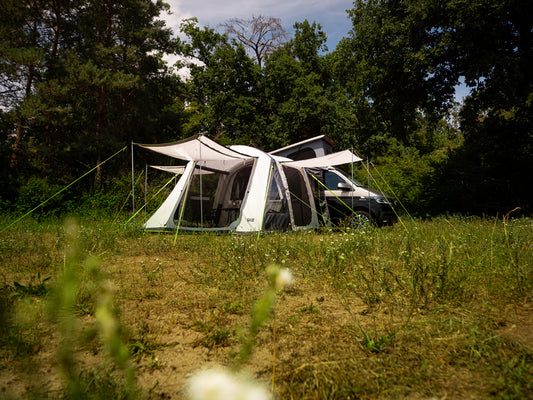 Opblaasbare busluifel TOUR BREEZE AIR - in 3 montagehoogtes