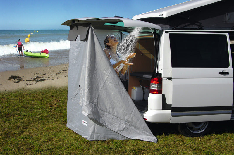 Achtertent INSTANT voor VW T5, lengte 135 x breedte 170/112 x hoogte 195cm