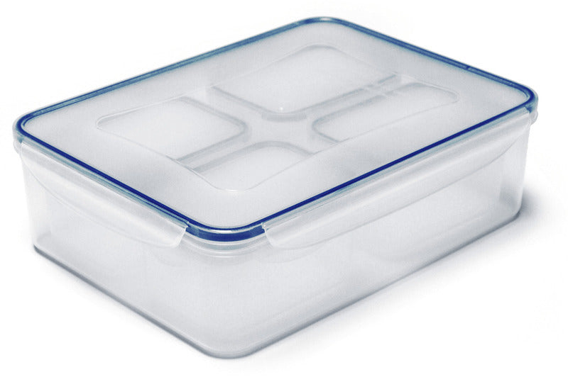 Voorraaddozen en houdbaarheidsdozen set, transparent met deksel