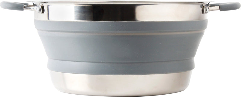 Vulkaan opvouwbare steelpan - 2.6 l - grijs