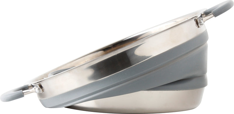 Vulkaan opvouwbare steelpan - 2.6 l - grijs