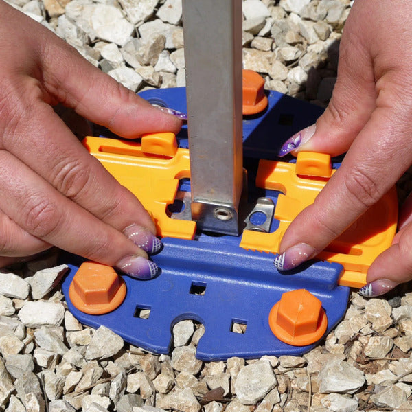 Peggy Peg Fix & Go ankerplaat, 1 set