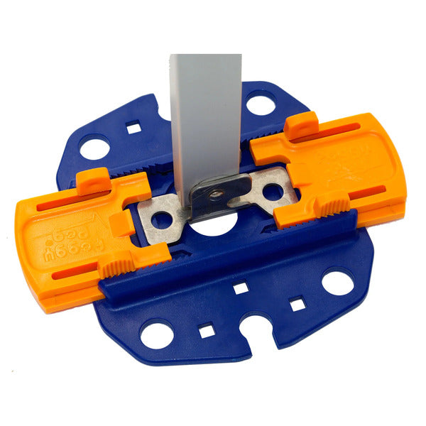 Peggy Peg Fix & Go ankerplaat, 1 set