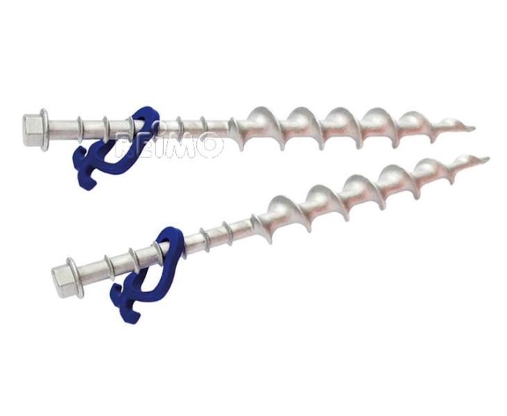 Peggy Peg schroefharingen lang, alu - set van 2