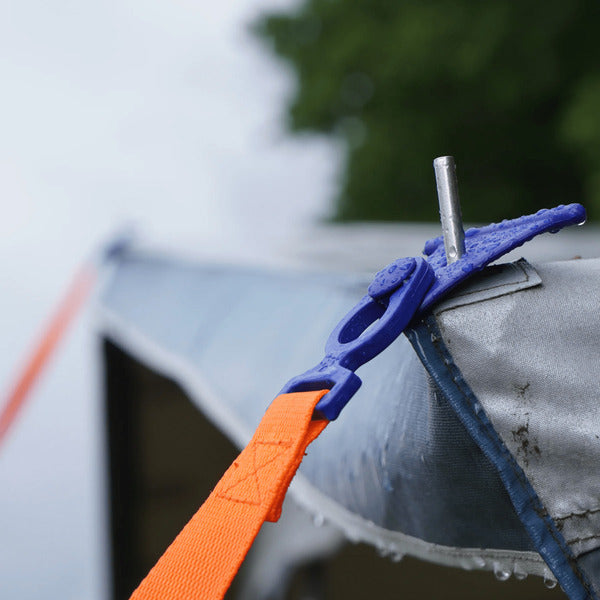 Peggy Peg Tiestraps ter afspanning van luifels