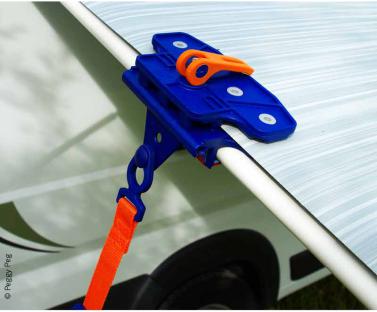 Peggy Peggy Peg Fix&Go AntiFlap, luifelklem, vermindert het geluid van de flappe