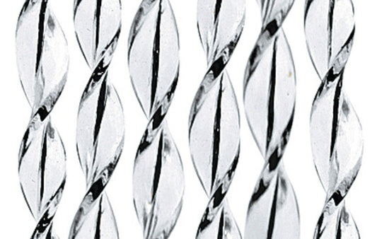 Deurblad SARA, 100% PVC, 60x190cm, wit/zwart
